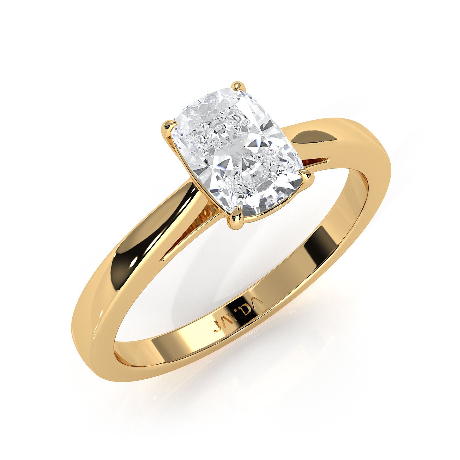 Lab Grown Diamond IGI Certified 4 Prong Solitaire Engagement Ring 4g Setting 1.00 Ctw.